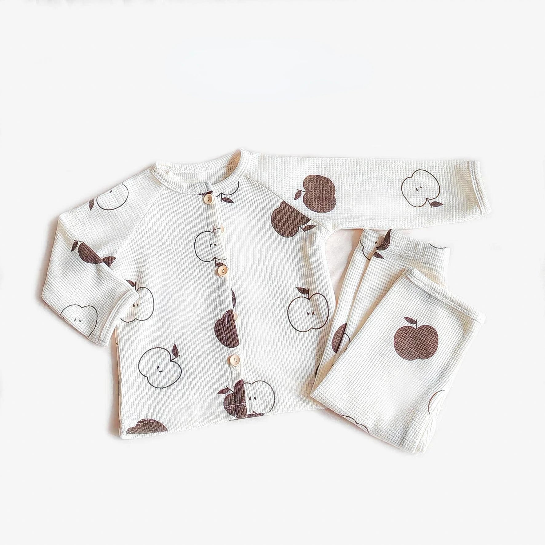 Ensemble pyjama enfant, manches longues, coton aéré