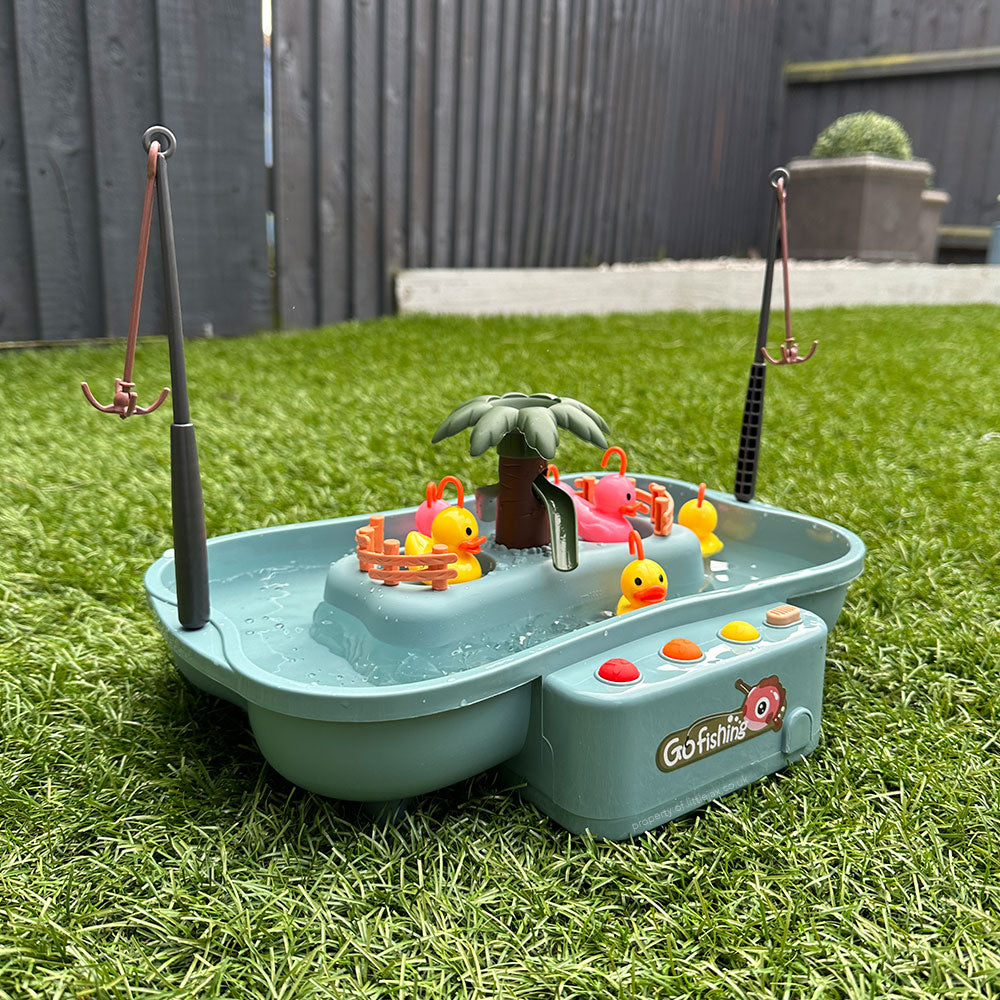 Jeu de pêche en plastique durable, adapté intérieur et extérieur