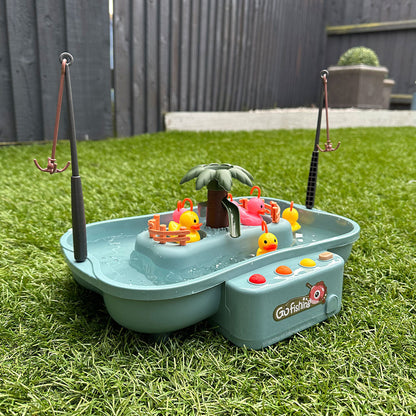 Jeu de pêche en plastique durable, adapté intérieur et extérieur