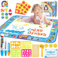 Tapis de dessin avec enfants utilisant des stylos à eau