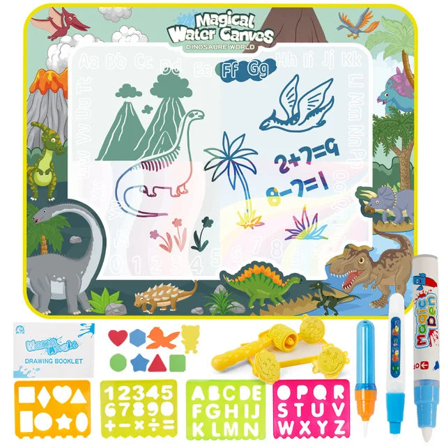 Détails des accessoires inclus avec le tapis de dessin