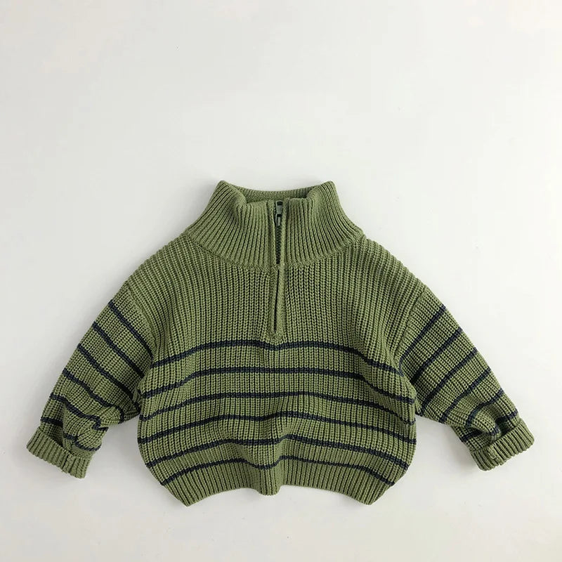 Hoodie enfant zippé, vue latérale du design