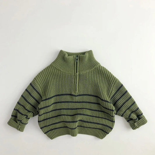 Hoodie enfant zippé, vue latérale du design