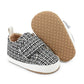 Chaussures enfant en polyester, semelle respirante vue de dessus