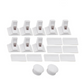 Installation facile du verrou sur une porte d'armoire sans outils