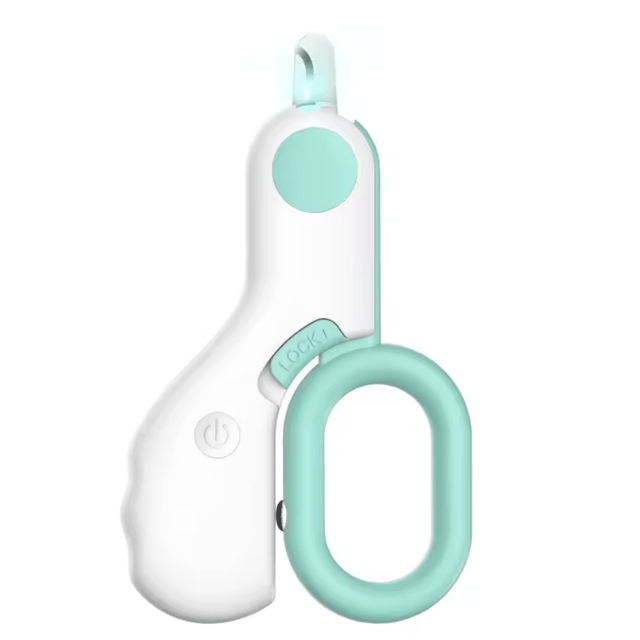 Coupe-ongles avec lumière LED pour toilettage précis