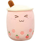 Coussin Bubble Tea en peluche, différentes tailles disponibles