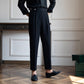 Pantalon rétro avec poches, tissu léger et confortable