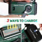 Radio montrant le port USB pour recharger des appareils