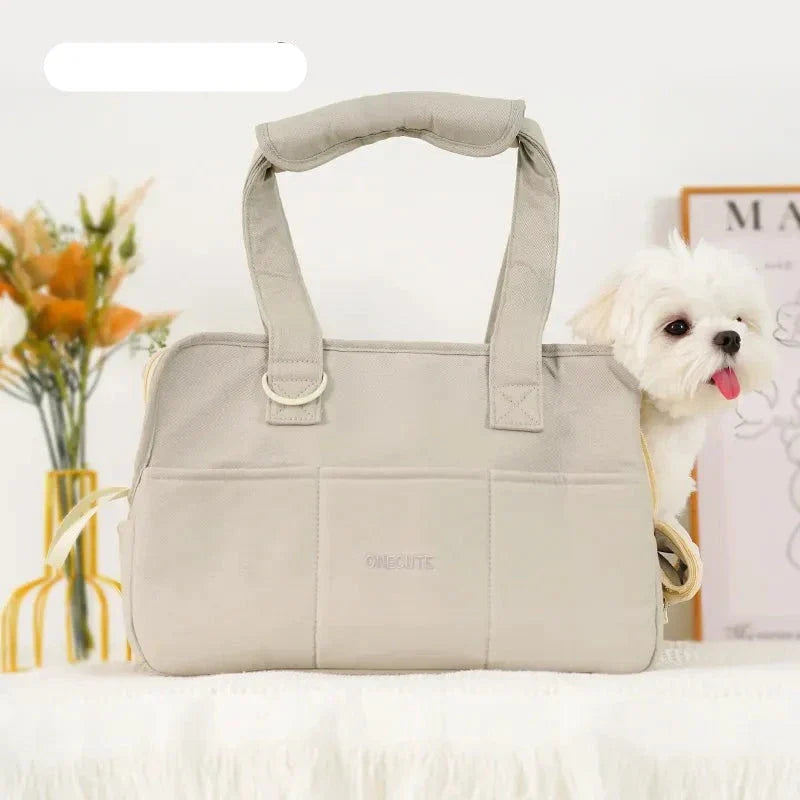 Transporteur pour petits animaux avec ouvertures respirantes