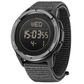 Vue latérale de la montre avec moniteur de fréquence cardiaque