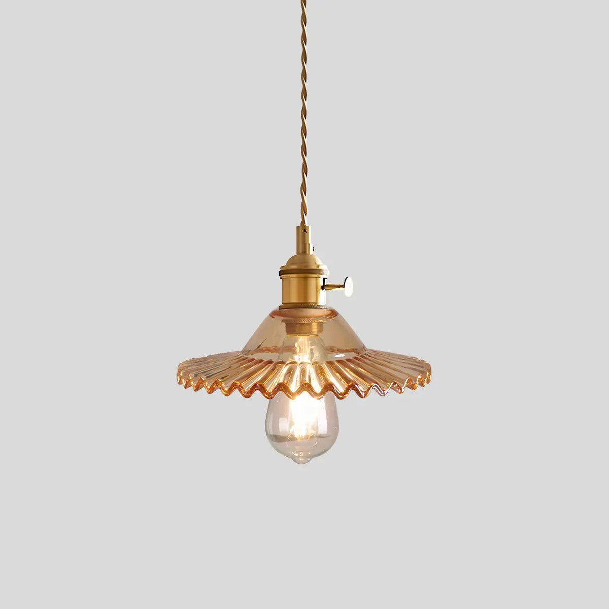 Vue de dessus de la suspension avec lumière diffuse