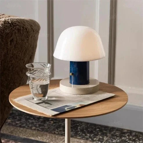 Lampe éteinte, détails du design moderne