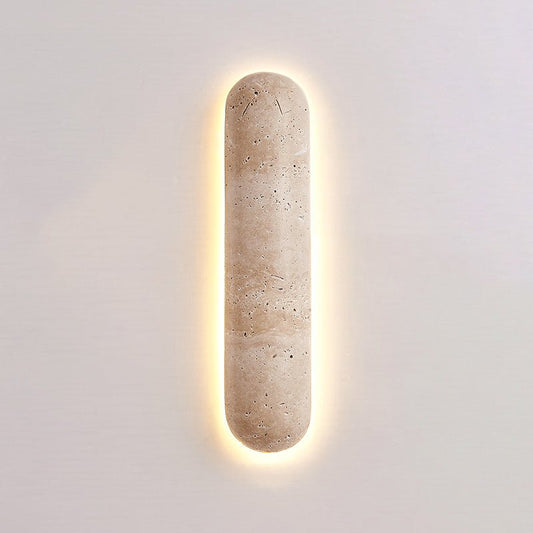 Vue rapprochée de l'applique, détails du matériau