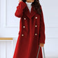 Manteau à double boutonnage, idéal pour le froid