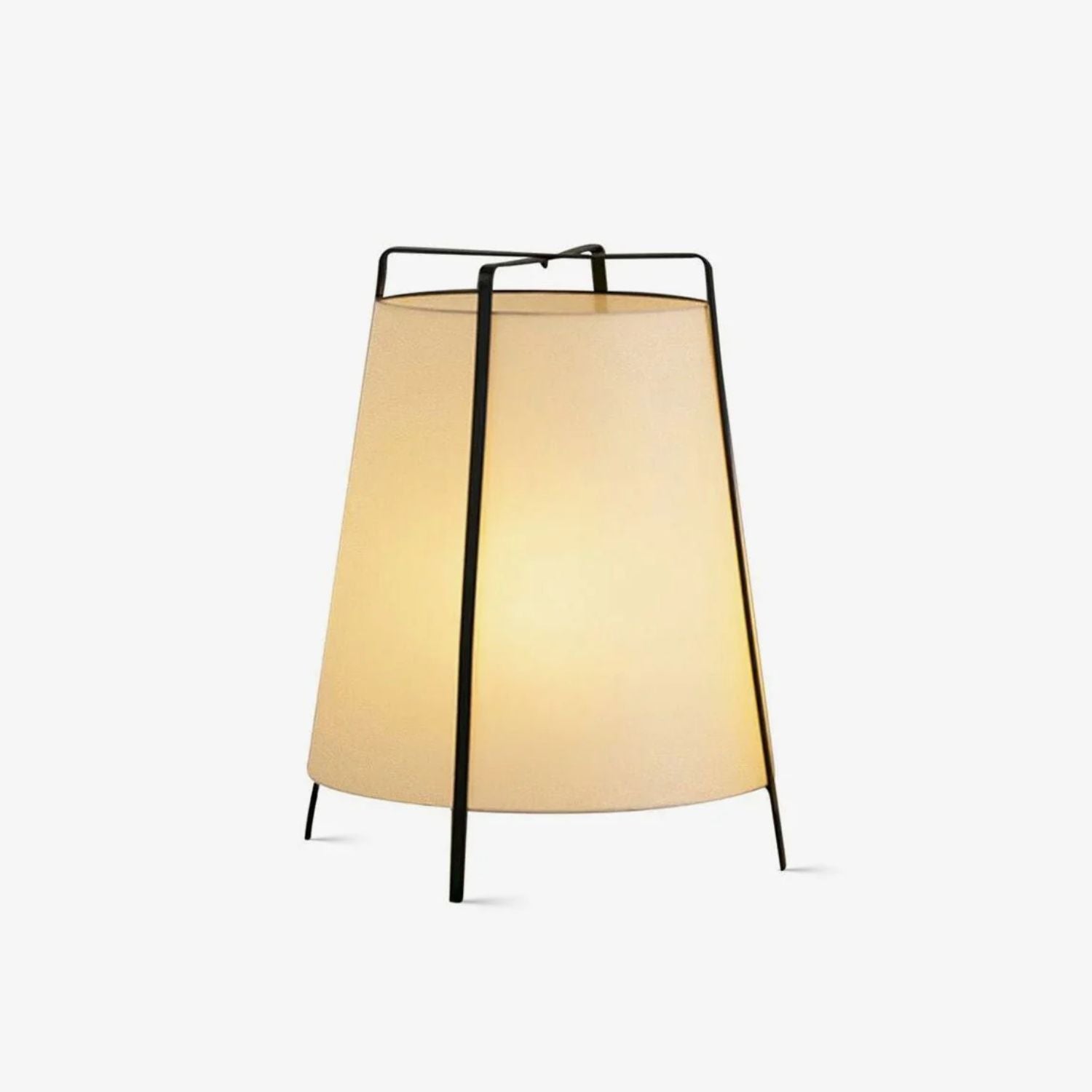 Lampe de sol avec abat-jour en tissu diffusant une lumière douce