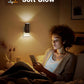 Lampe LED en situation dans un couloir sombre