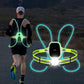 Vue arrière du gilet LED, design ergonomique