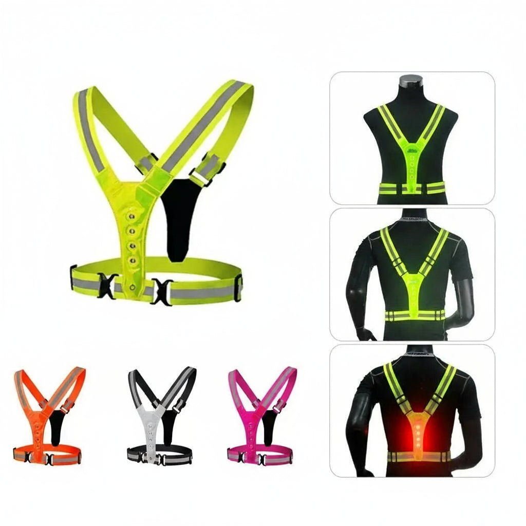 Gros plan sur le système de recharge USB du gilet