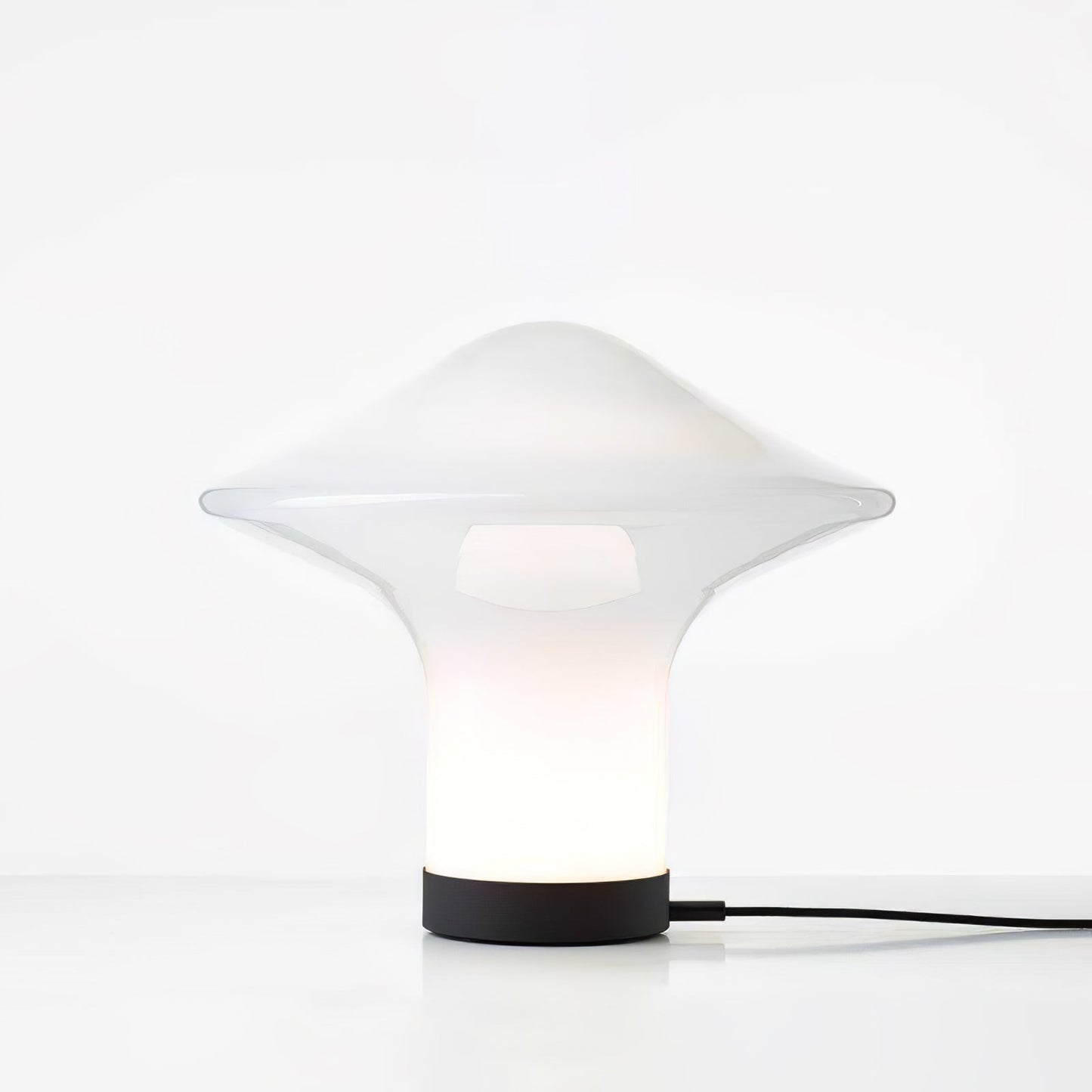 Vue rapprochée de l'applique murale LED en fonctionnement