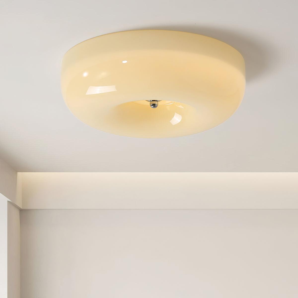 Détail des motifs doux créant une ambiance accueillante