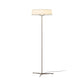 Lampe sur pied dans un coin de chambre