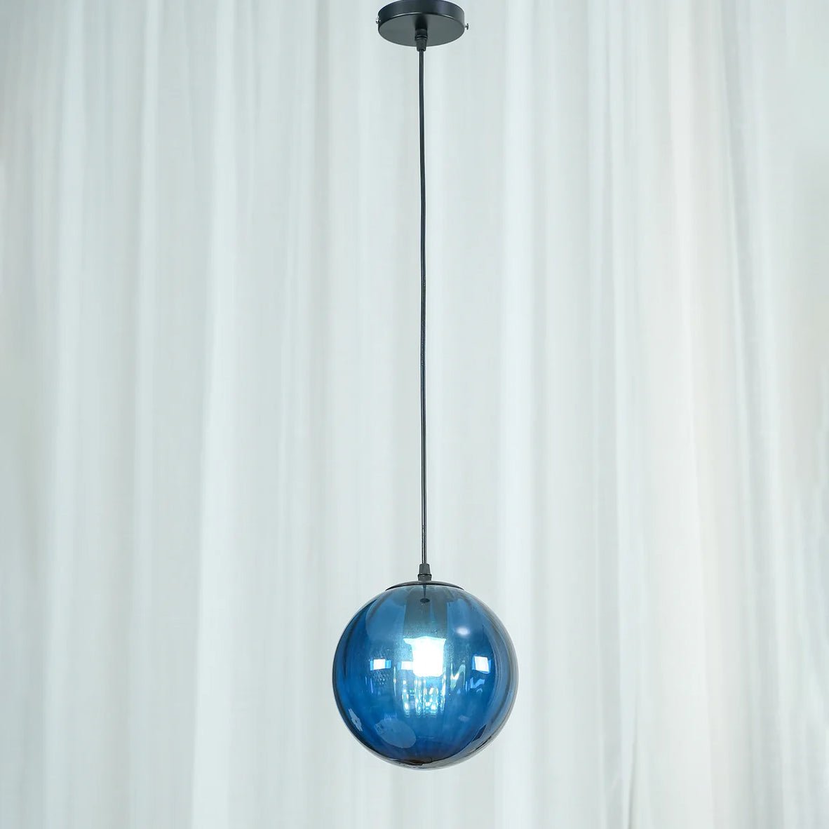 Détail du cadre métallique de la suspension