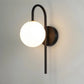 Vue de dessus de l'applique, design élancé et moderne
