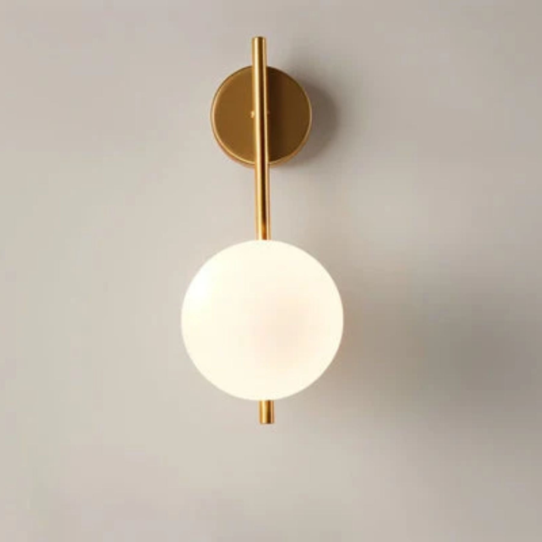Vue d'ensemble de l'applique, design moderne et chic