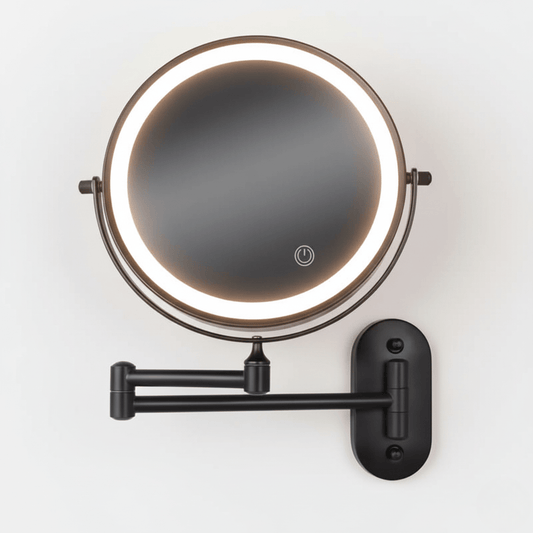 Miroir LED montrant son design moderne et épuré