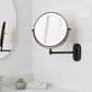 Miroir LED avec éclairage réglable et grossissement
