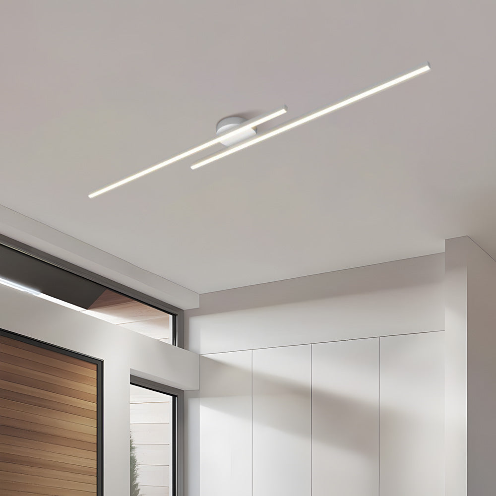 Lampe de plafond LED adaptée aux pièces à plafond bas
