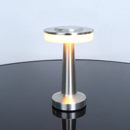 Lampe allumée montrant différentes températures de couleur