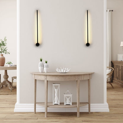 Composition lumineuse asymétrique avec deux lampes