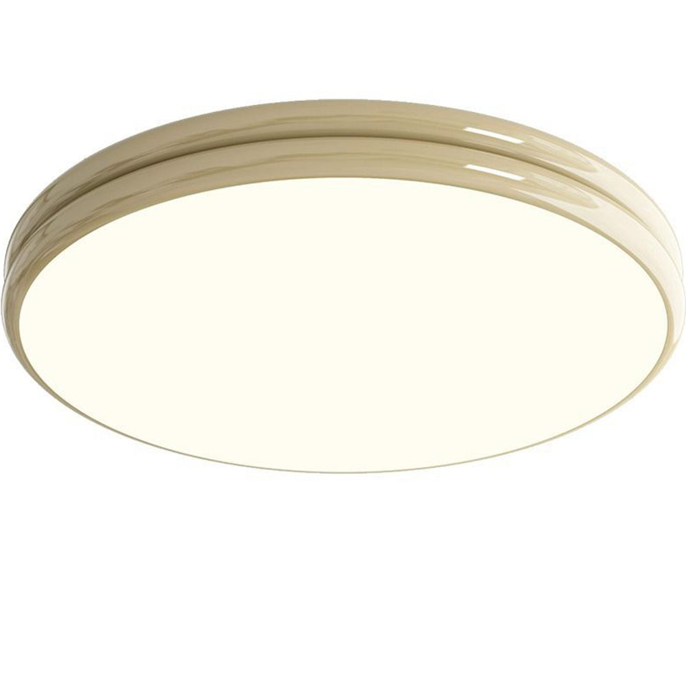 Détail du design rétro de la lampe de plafond