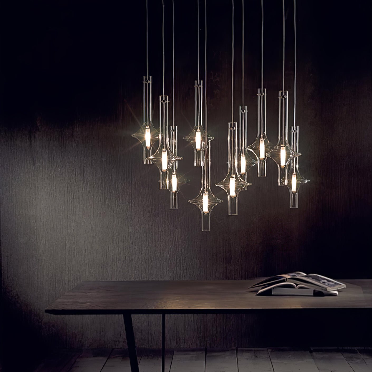 Vue rapprochée de l'éclairage LED réglable de la lampe