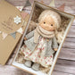 Poupée en Peluche Artisanale luna waldorf handmade plush présentation du produit vue 14