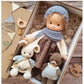 Poupée en Peluche Artisanale luna waldorf handmade plush vue d'ensemble vue 9