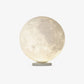 Détail du matériau de la lampe lune avec lumière LED intégrée