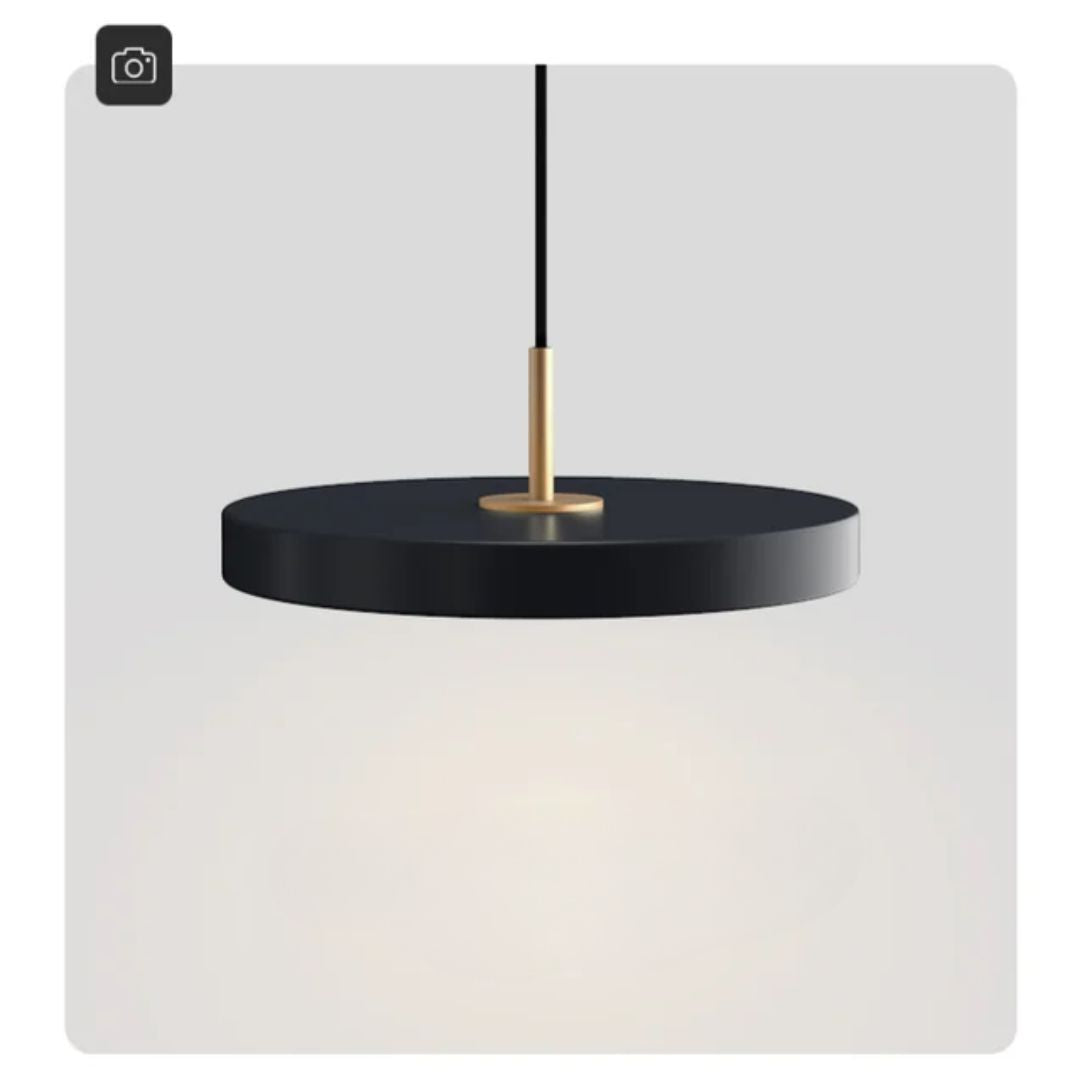 Design contemporain de la lampe ronde