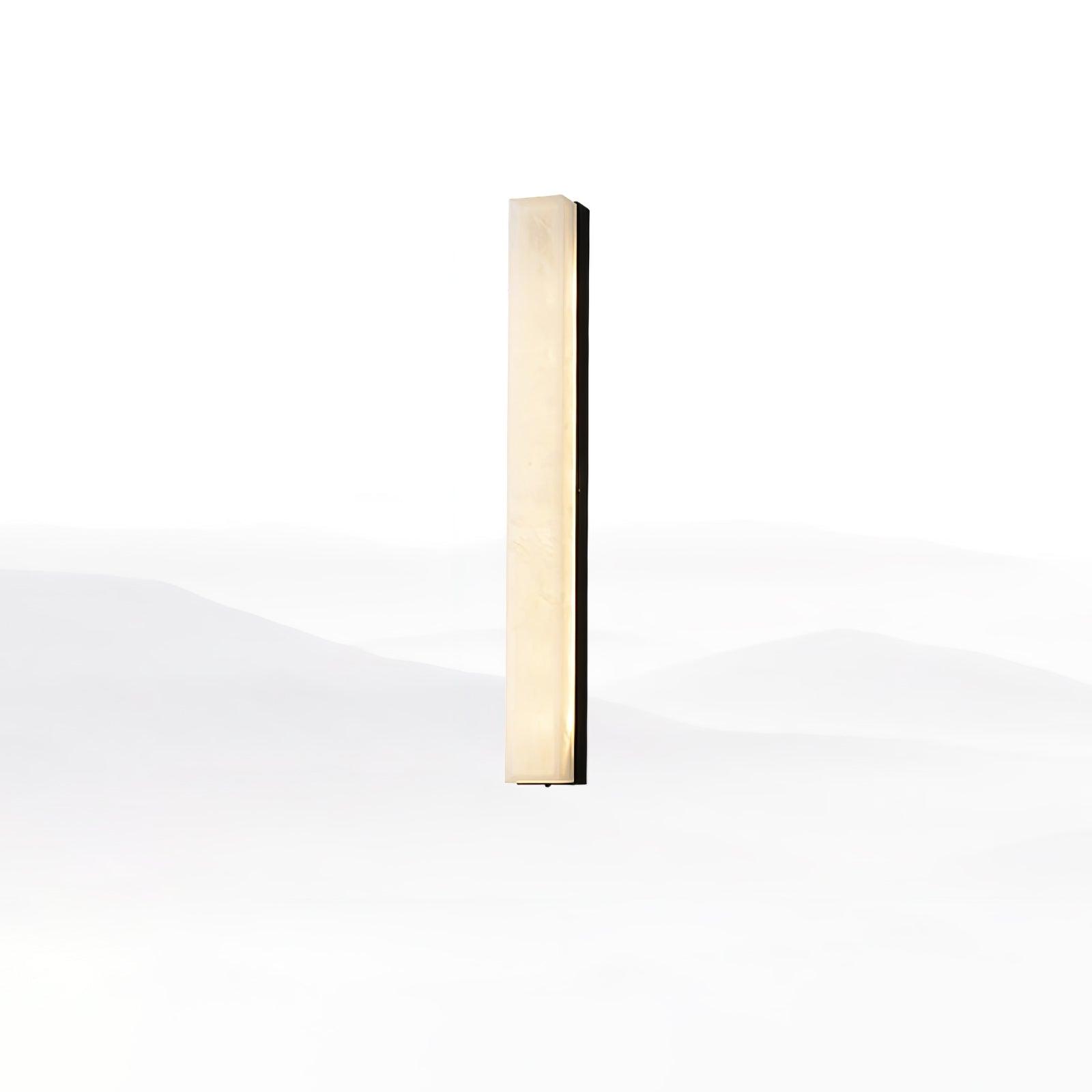 Applique murale avec lumière froide, ambiance minimaliste