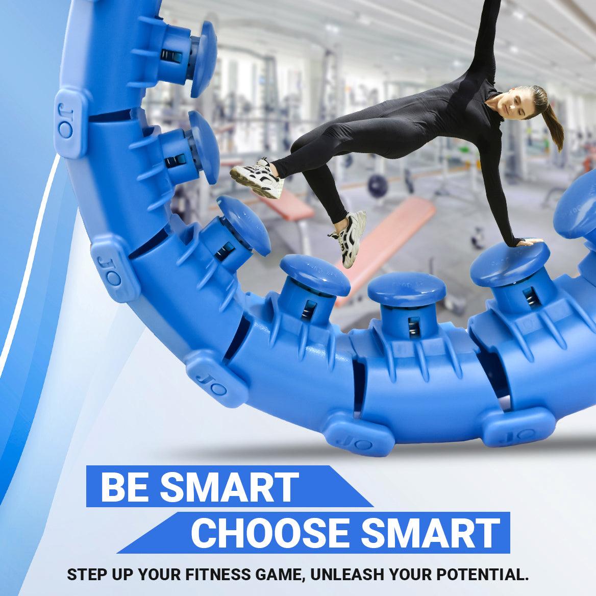 Hula hoop intelligent avec compteur et 24 nœuds ajustables