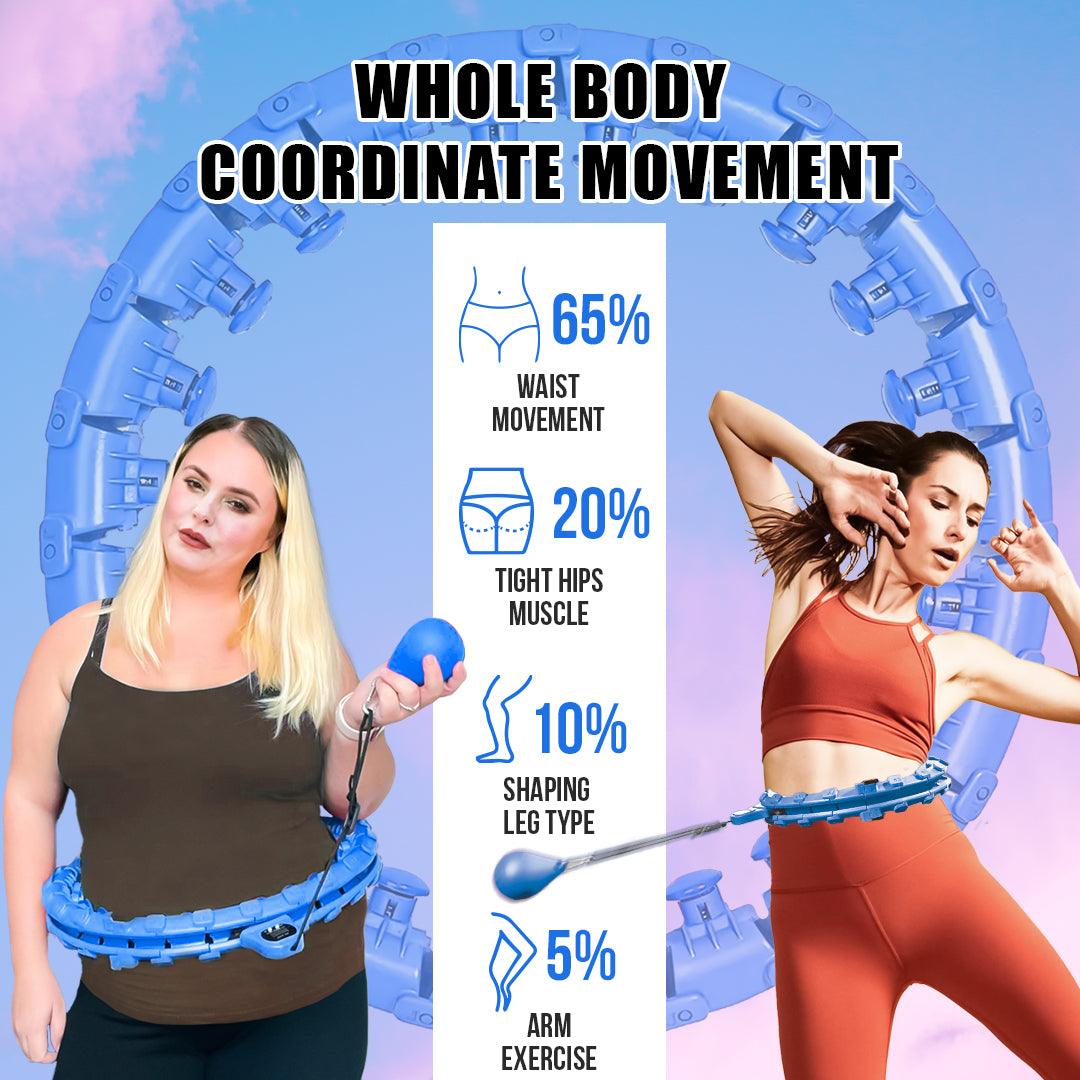 Illustration des matériaux sûrs et confortables du hula hoop