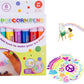 Vue d'ensemble du kit complet de stylos puffy