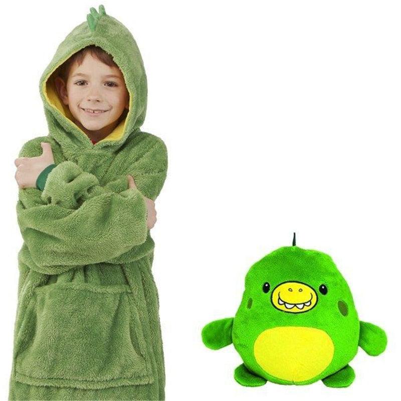 Ours en peluche transformé en sweat à capuche pour enfant