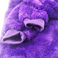 Gros plan sur la texture douce du sweat à capuche transformable