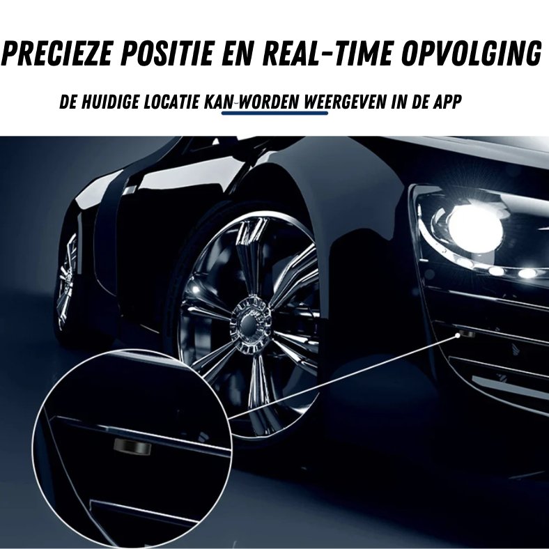 Traceur GPS en main, illustrant sa taille réduite et sa légèreté