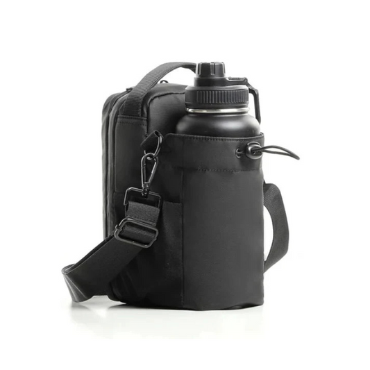 Vue rapprochée du sac de sport avec aimants puissants