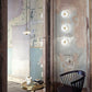 Design élégant de l'applique avec marbre et LED