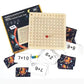 Enfants jouant avec un jeu de multiplication interactif